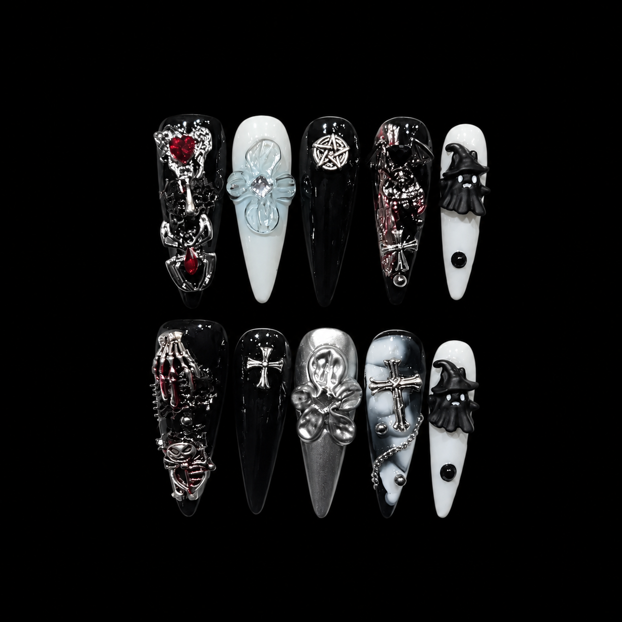 Eclipse Demon Relic Press On Nails