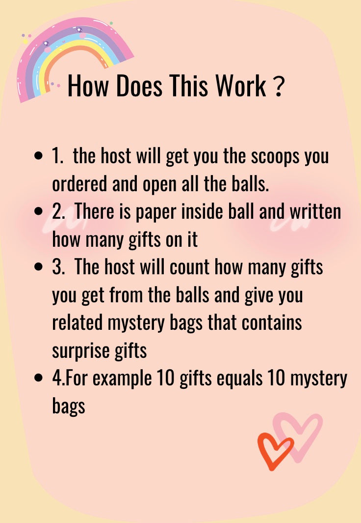 Funny Scoops -Win Surprise Gifts From Mystery Bags