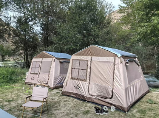 Outdoor inflatable convenient tent
