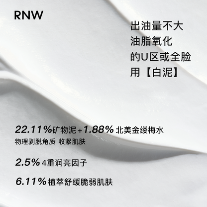 RNW Two-color cleaning mud film