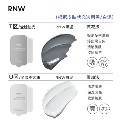 RNW Two-color cleaning mud film