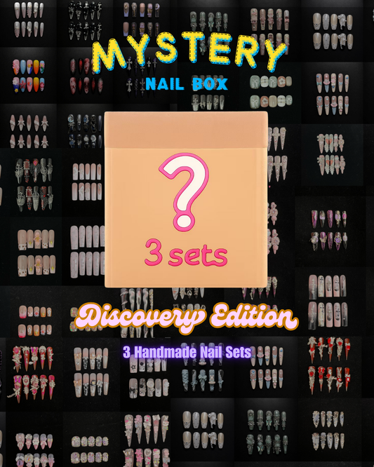 Handmade Mystery Box | Choose 3, 6 or 9 Handmade Nail Sets