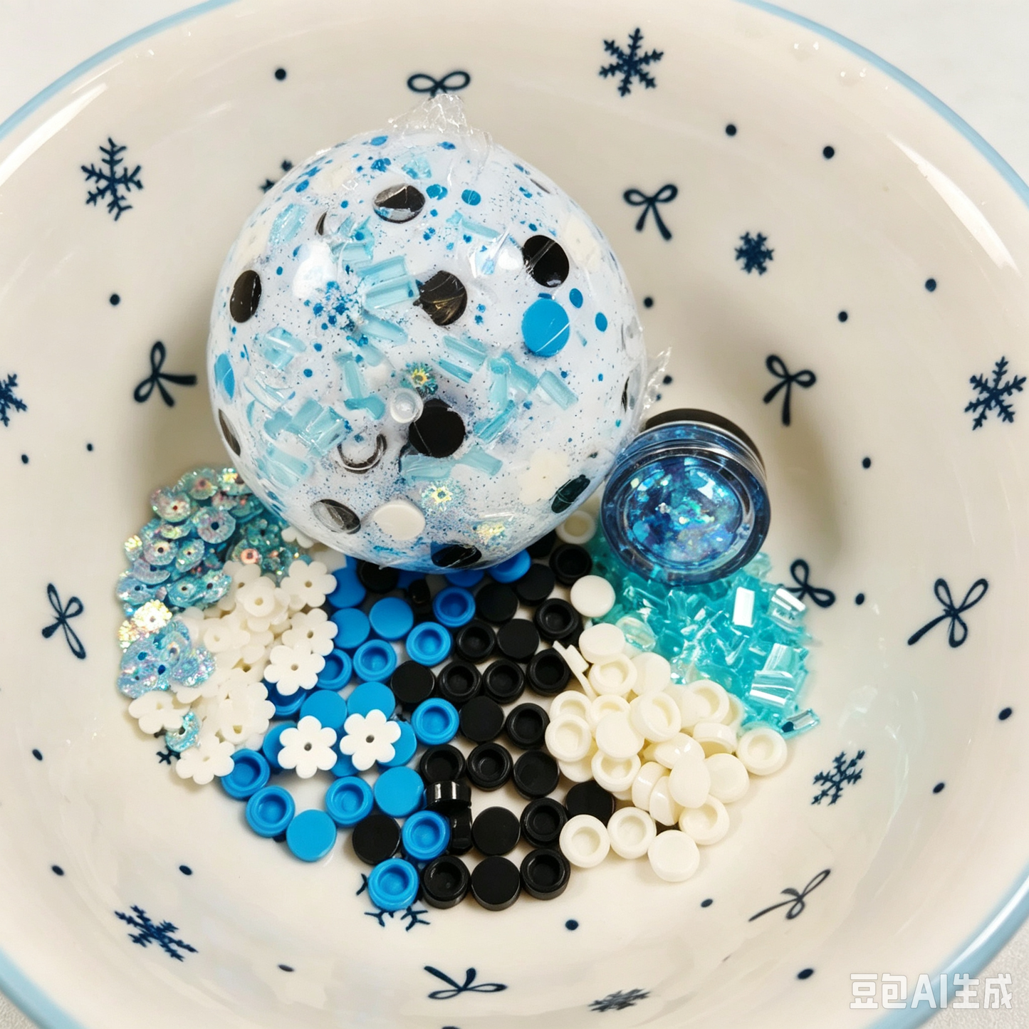 DIY squishy ball (stress relief toy) 6cm size