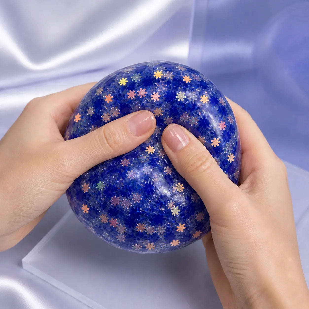 LuxeLunaire DIY Ball (6cm) — Ocean Wave