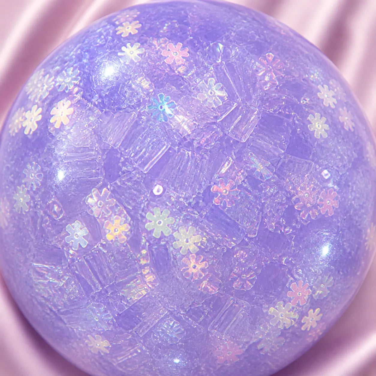 LuxeLunaire DIY Ball (6cm) — Crystal Snow