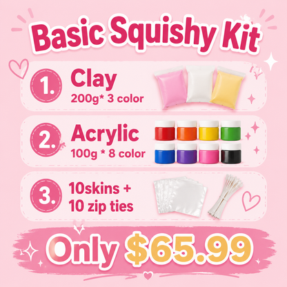 DIY Squishy Craft Kits