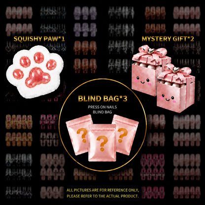 Handmade Mystery Box | Choose 3, 6 or 9 Handmade Nail Sets