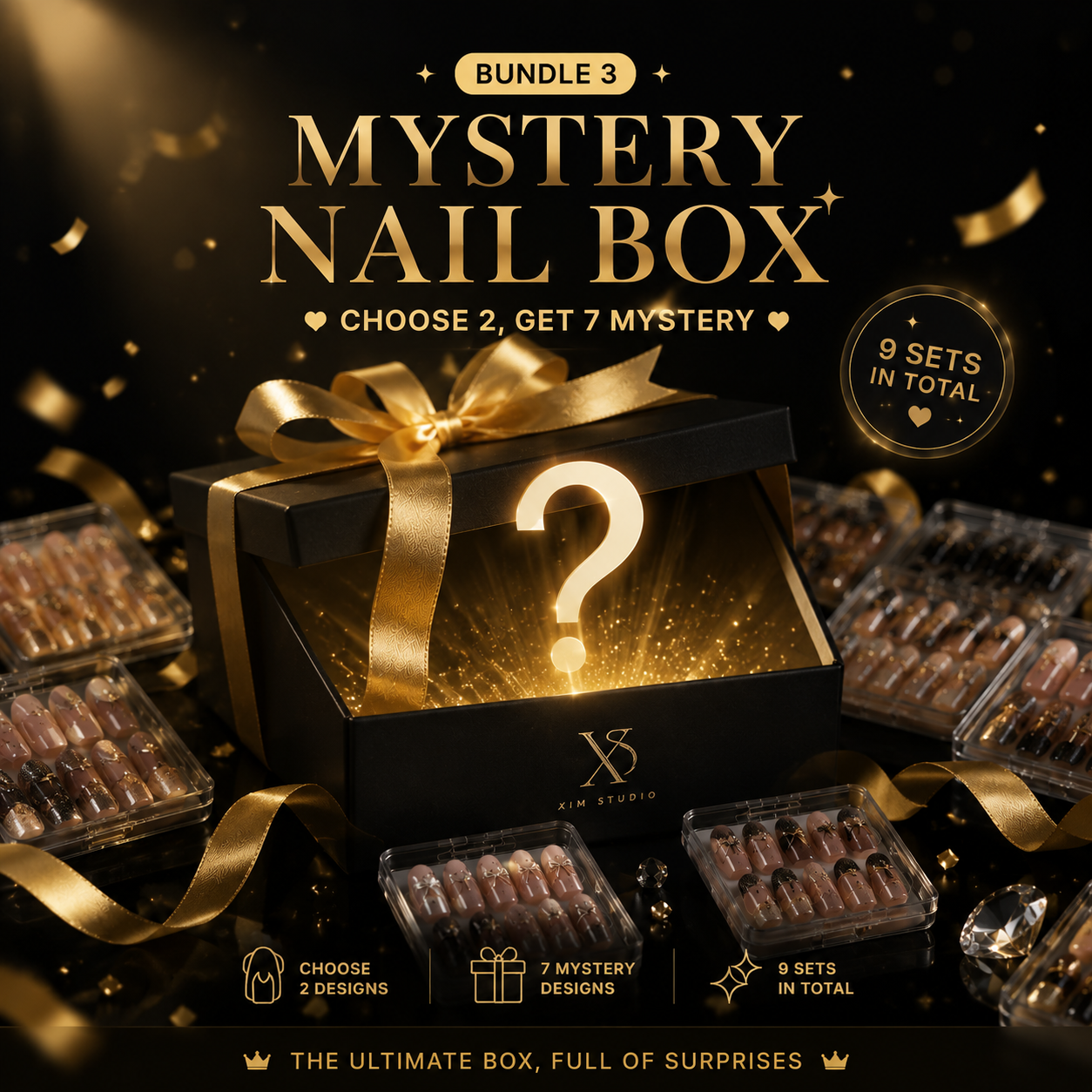 Surprise Nail Bundle | 9 Nail Sets