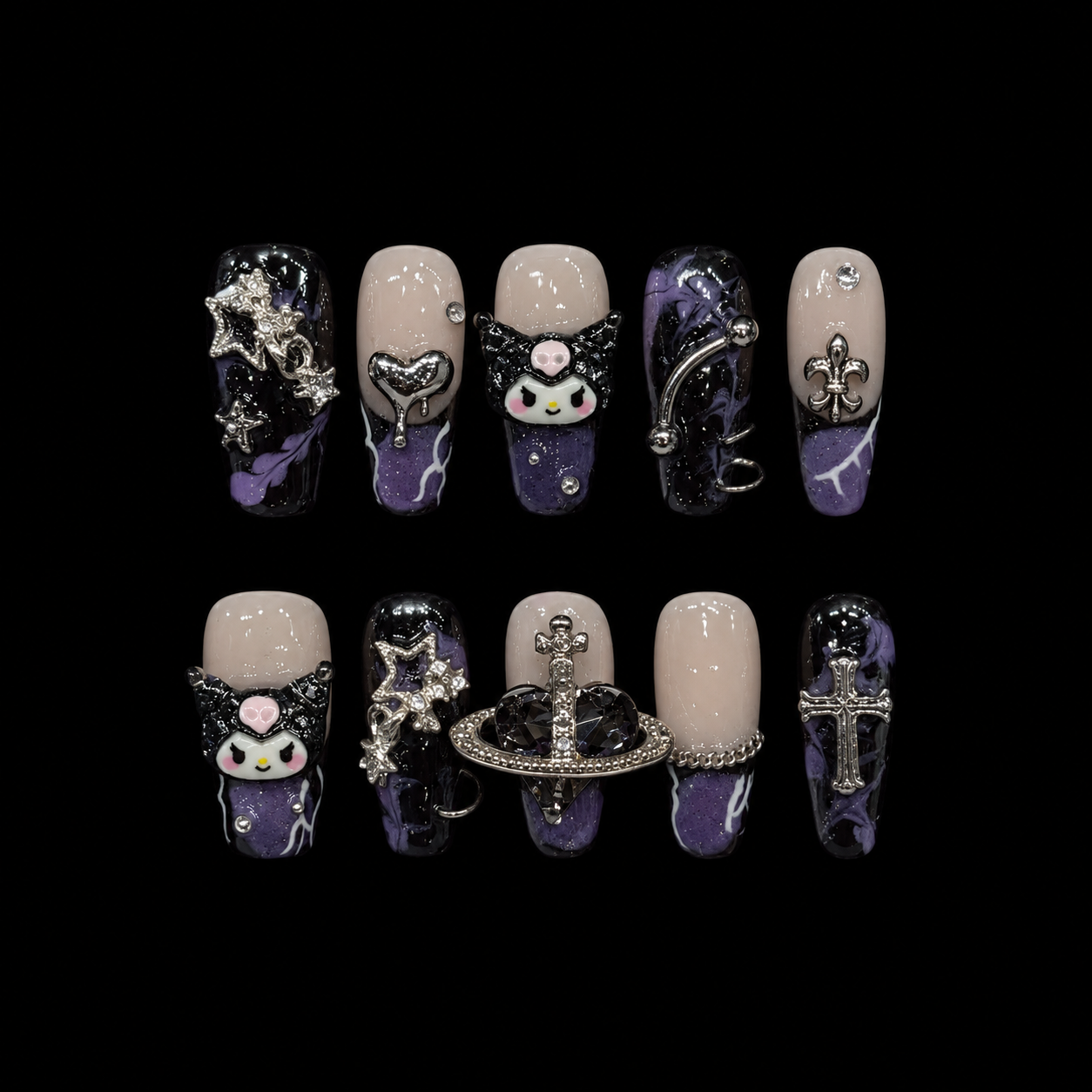 Throwback Y2K Rebellious Nail Studio