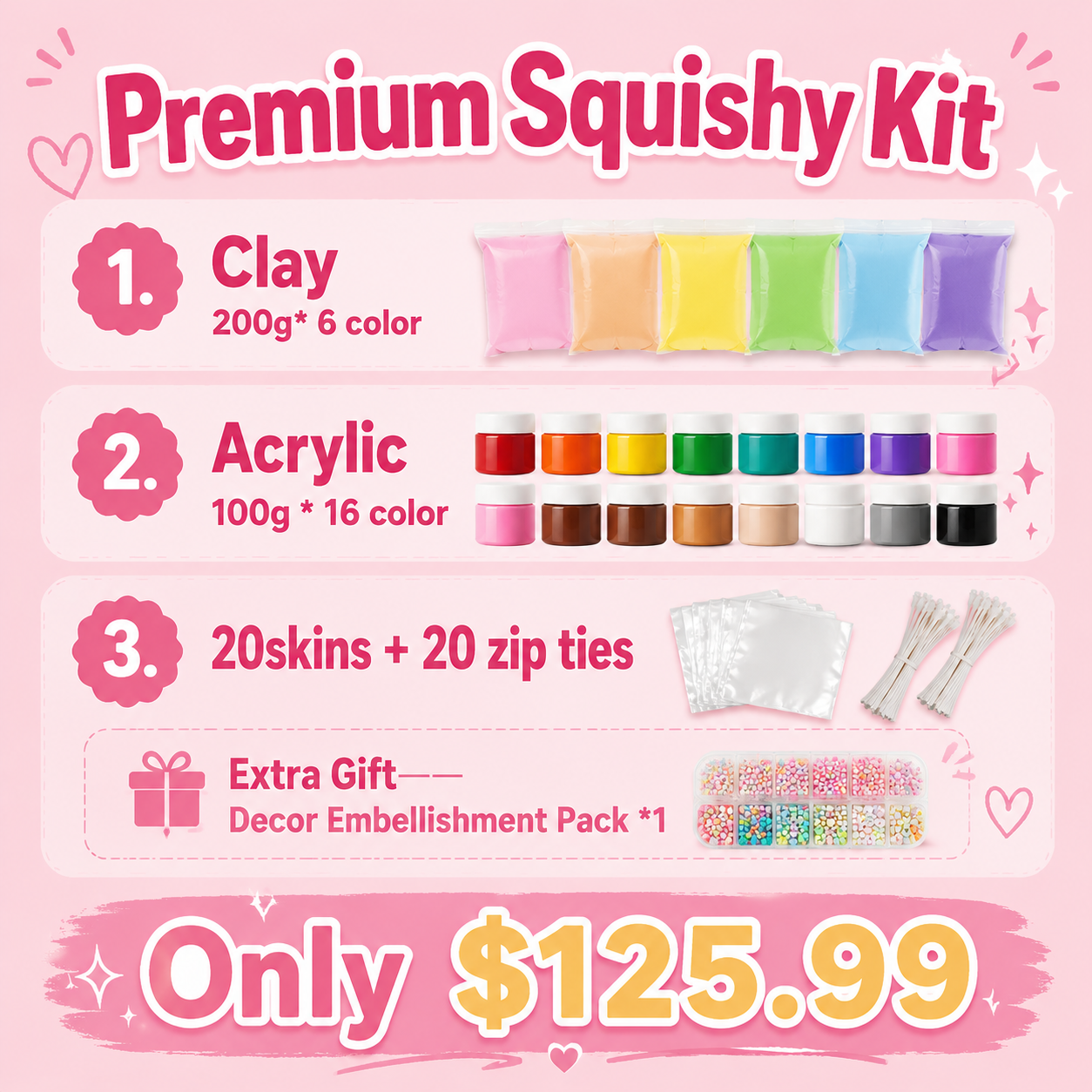 DIY Squishy Craft Kits