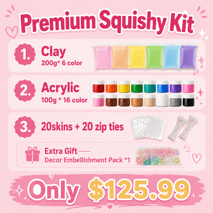 DIY Squishy Craft Kits